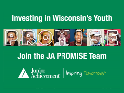 Join the JA PROMISE Team - Rock County Area